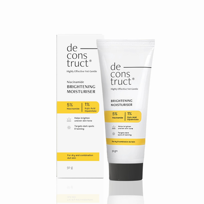 Deconstruct Niacinamide Brightening Moisturiser - Indyancart