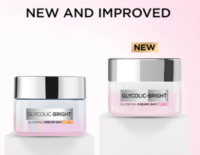 L'Oreal Paris Glycolic Bright Day Cream With SPF 17