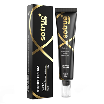 Sotrue Strobe Illuminating Cream + Moisturizer With Hyaluronic Acid - Gold