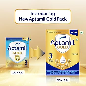 Aptamil Gold Follow-Up Formula Stage 3 Powder (From 12 Months Onwards) - Indyancart