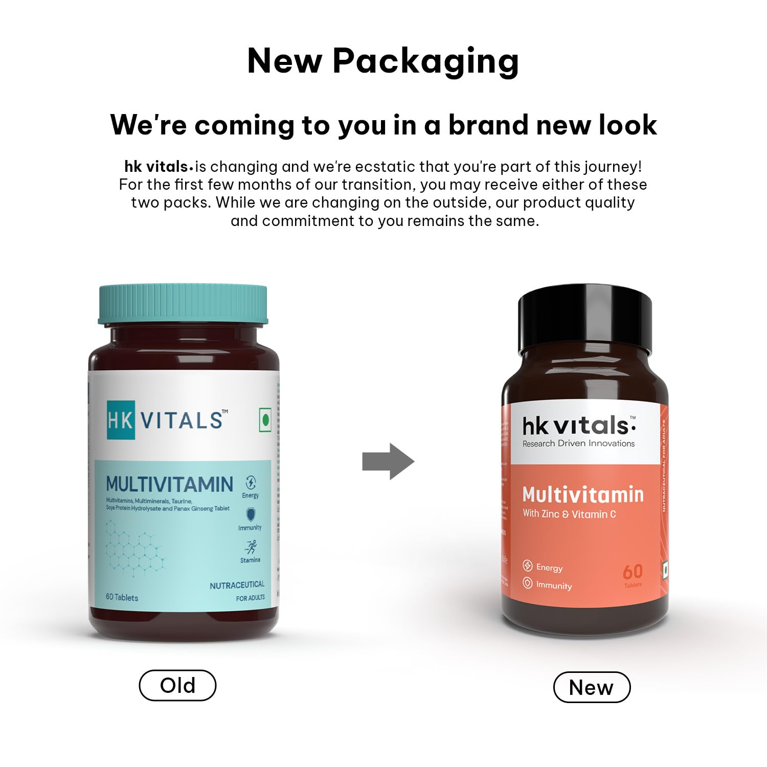 HK Vitals Multivitamin Tablets - Indyancart