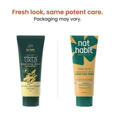 Nat Habit Brightening Ubtan Tikta Face Wash