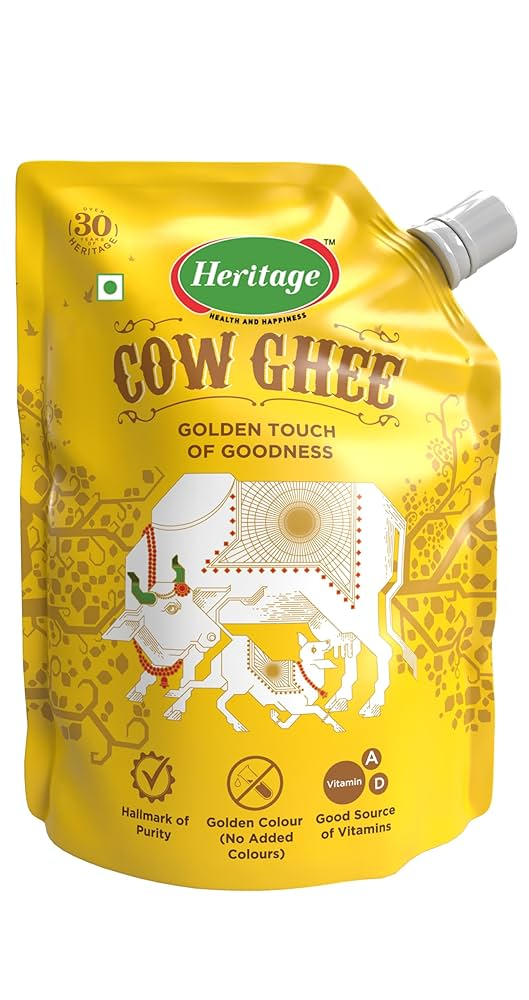 Heritage Cow Ghee | Pure,Fresh & Aromatic Ghee | Homemade Cow Desi Ghee - Indyancart