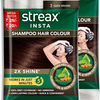 Streax Insta Shampoo Hair Colour for Women & Men, Dark Brown 3