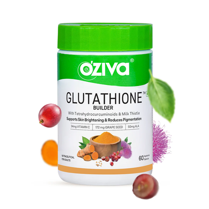 OZiva Glutathione Builder Capsules - Indyancart