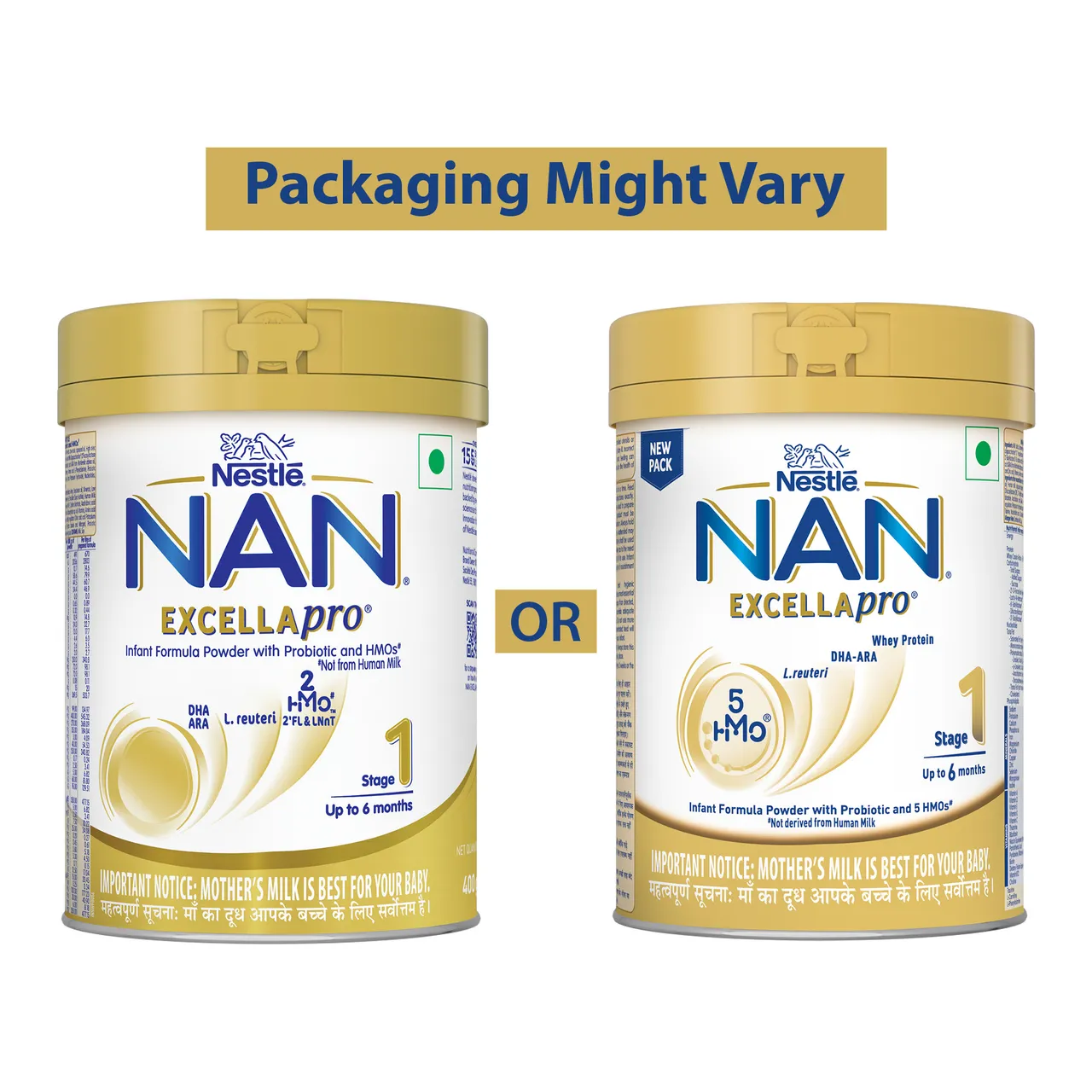 Nestle Nan Excellapro Infant Formula Up to 6 months Stage 1 - Indyancart