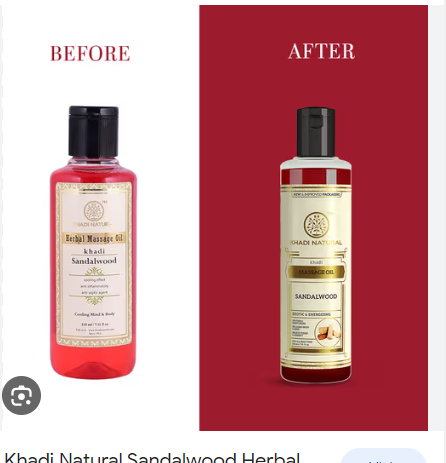 Khadi Natural Sandalwood Massage Oil - Indyancart