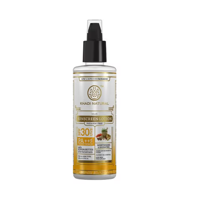 Khadi Natural Moisturising Sunscreen Lotion SPF 30
