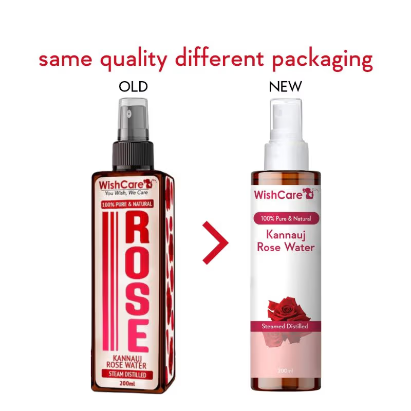 Wishcare 100% Pure & Natural Rose Water - Indyancart
