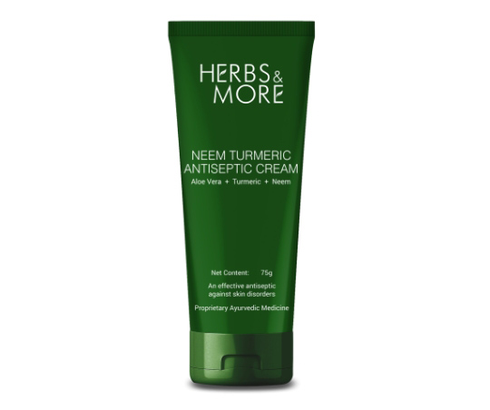 Herbs & More Neem Turmeric Antiseptic Cream - Indyancart