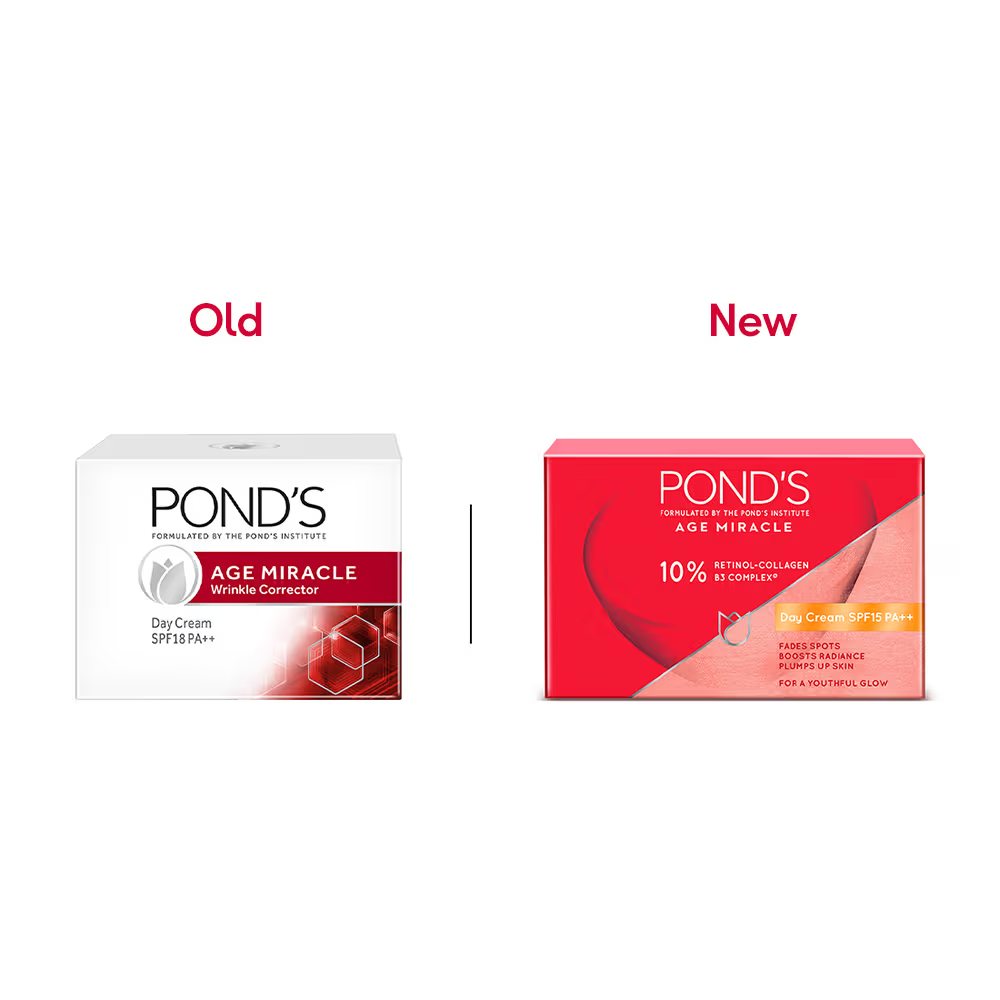 Pond's Age Miracle Wrinkle Corrector Day Cream SPF 18 PA++ - Indyancart