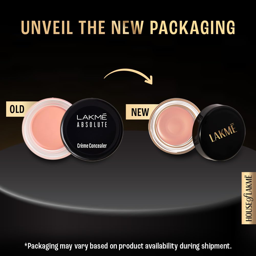 Lakme Absolute Creme Concealer-Ivory - Indyancart