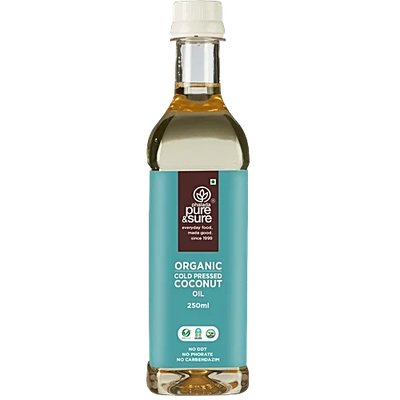 Pure & Sure Organic Coconut Oil Cold Pressed