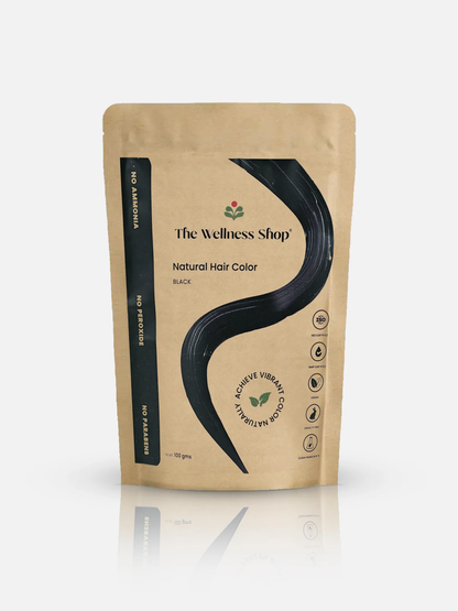 The Wellness Shop Natural Black Hair Colour - Indyancart