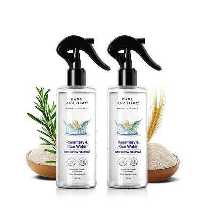 Bare Anatomy Rosemary & Rice Water Hair Growth Spray
