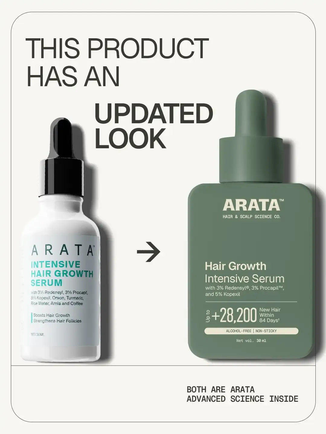 Arata Intensive Hair Growth Serum