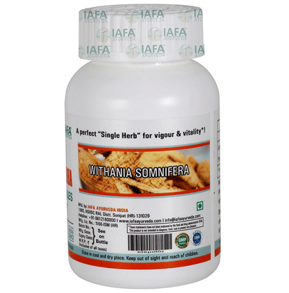 Iafa Ayuveda Ashwagandha Root Extract Veg Capsules