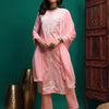 Dhiyona SN Women's Floral Embroidered Cotton Kurta with Trousers & Dupatta