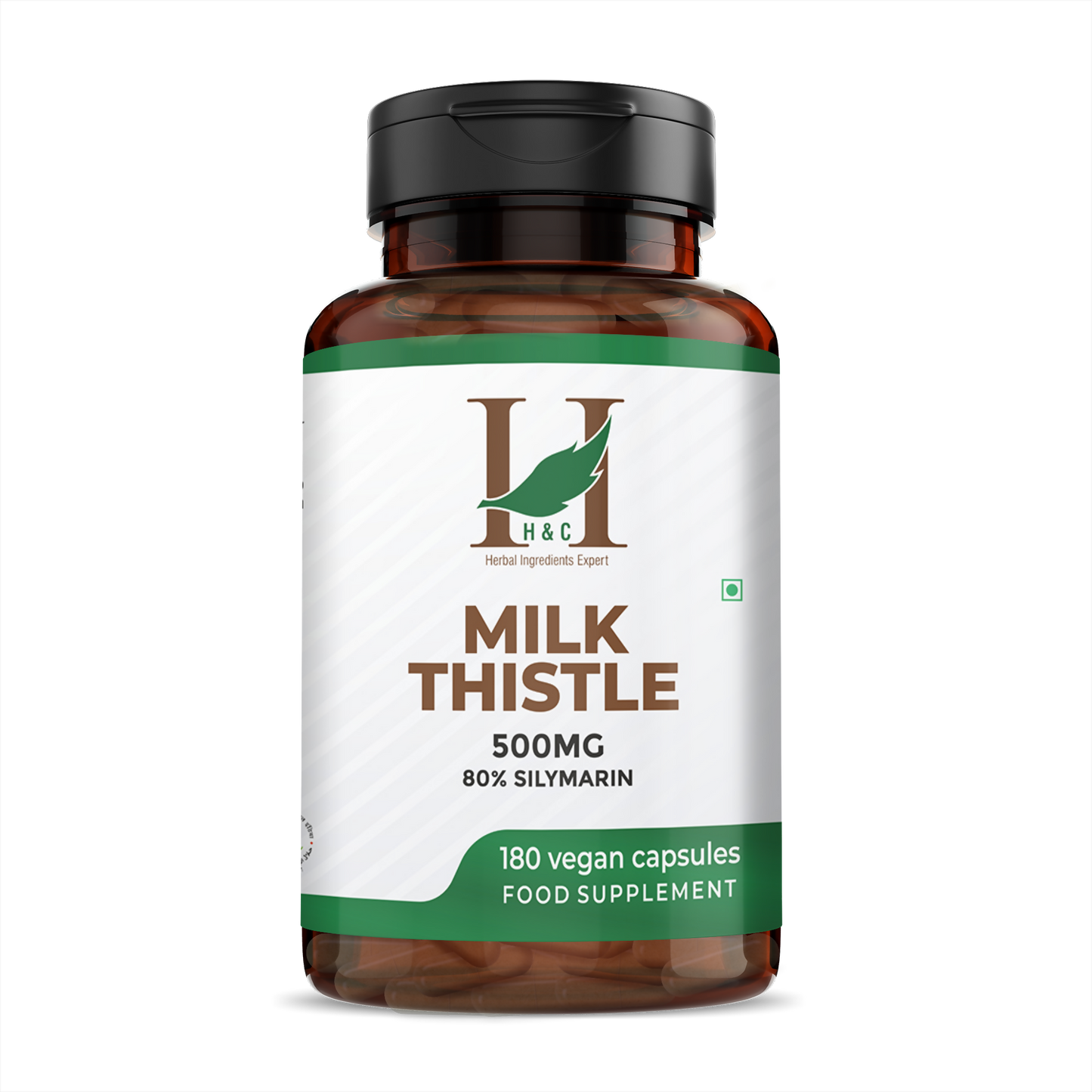 H&C Herbal Milk Thistle Veg Capsules