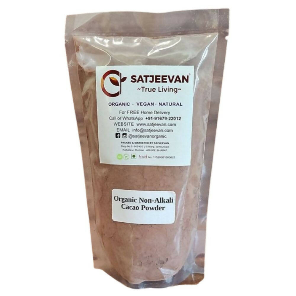 Satjeevan Organic Non-Alkali Cacao Powder