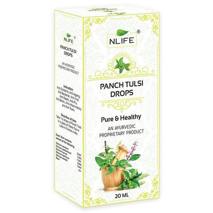 NLife Panch Tulsi Drops