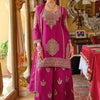 Dhiyona IE Women Ethnic Motifs Embroidered Kurta with Palazzo & Dupatta