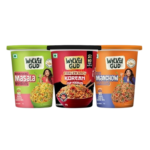 WickedGud Cup Noodles Variety Pack Combo