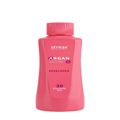 Streax Professional Developer for Argan Secrets Colourant - 30 Volume 9%