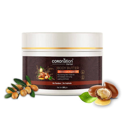Coronation Herbal Moroccan Argan Oil Body Butter - Indyancart