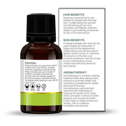 Vedic Naturals Rosemary Essential Oil - Indyancart