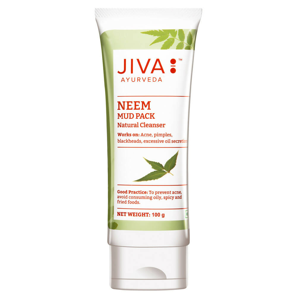 Jiva Ayurveda Neem Mud Pack - Indyancart