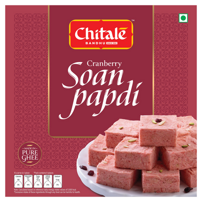 Chitale Bandhu Soan Papdi Cranberry
