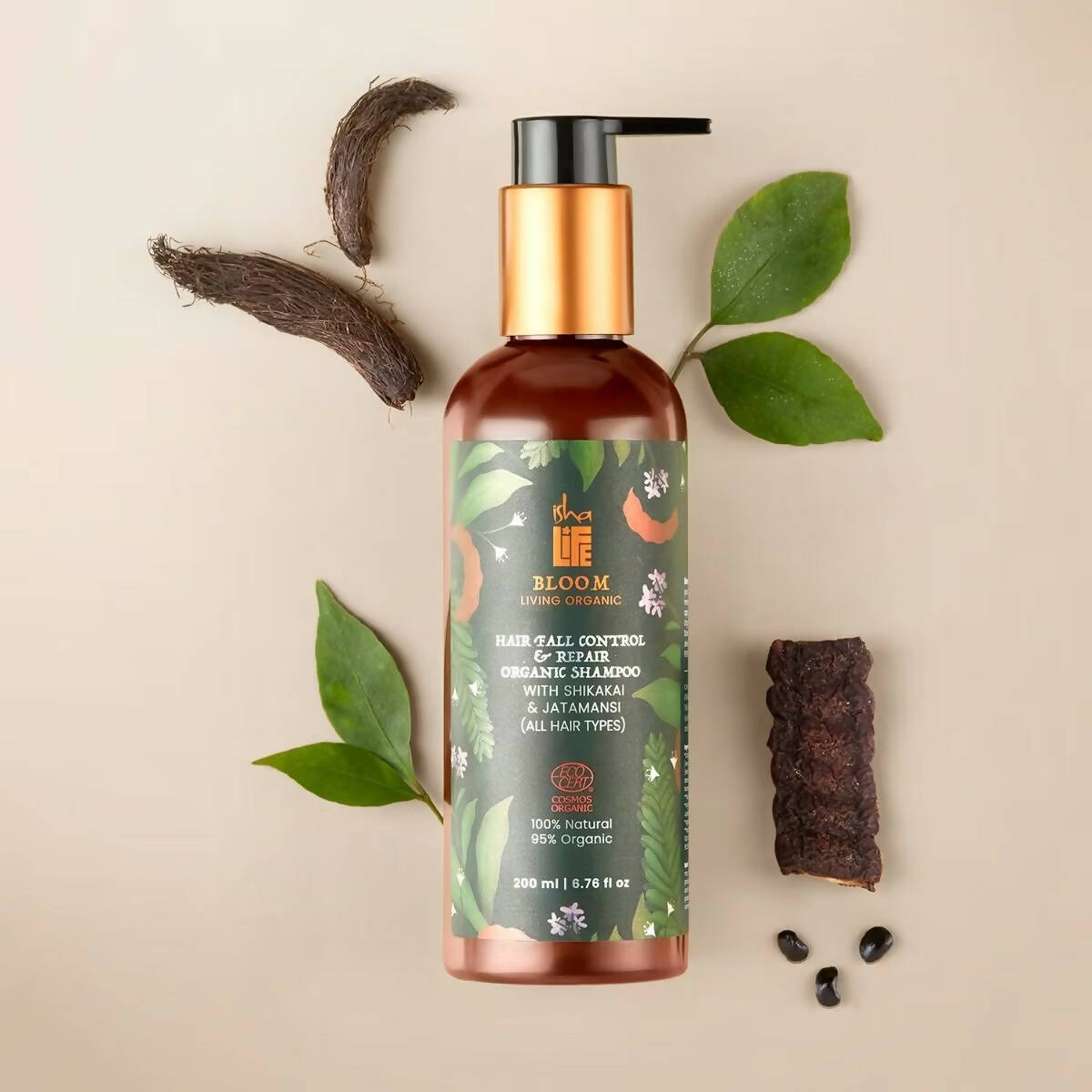 Isha Life Hairfall Control & Repair Organic Shampoo - Indyancart