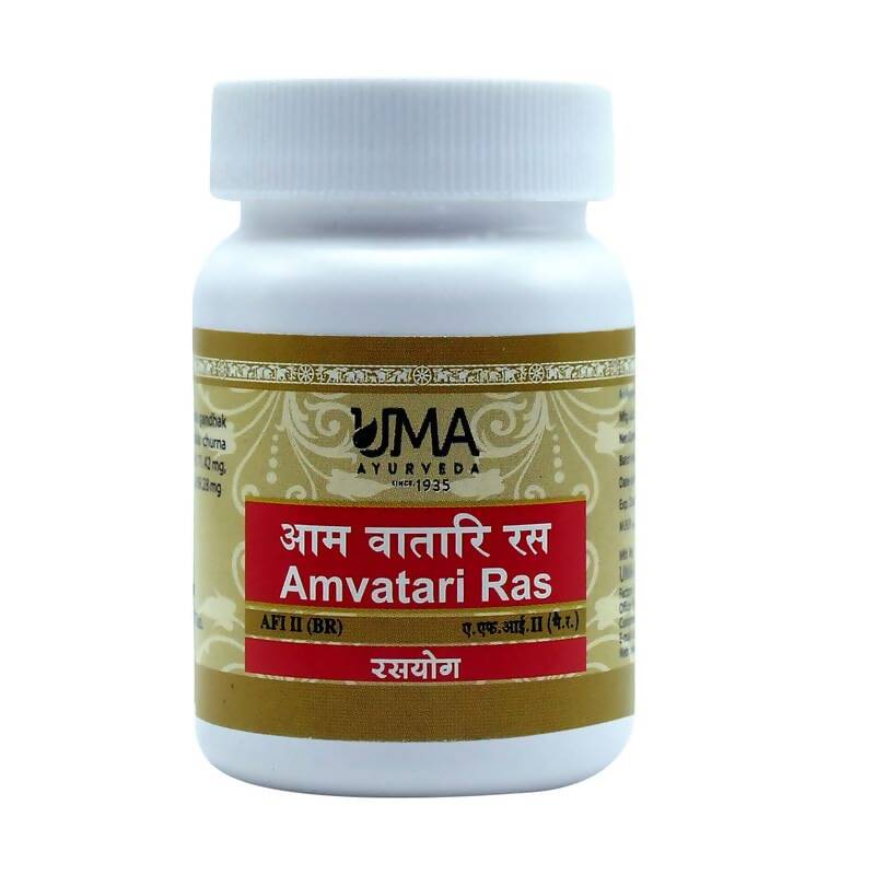 Uma Ayurveda Amvatari Ras Tablets - Indyancart