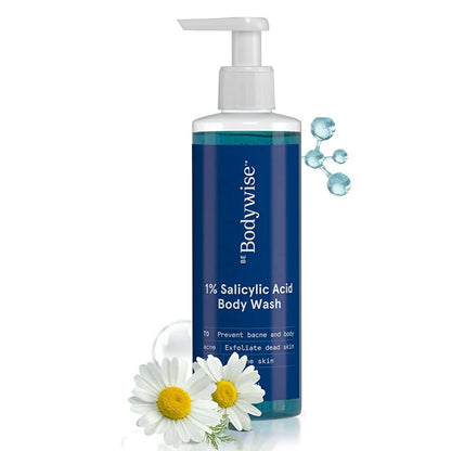 BeBodywise 1% Salicylic Acid Body Wash - Indyancart