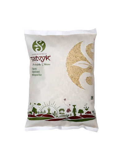 Siddhagiri's Satvyk Organic Unpolished Indrayani Rice