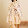 Dhiyona IE Women Ethnic Motifs Embroidered Regular Thread Work Kurta with Trousers & With Dupatta