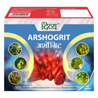Patanjali Divya Arshogrit Tablets - Indyancart