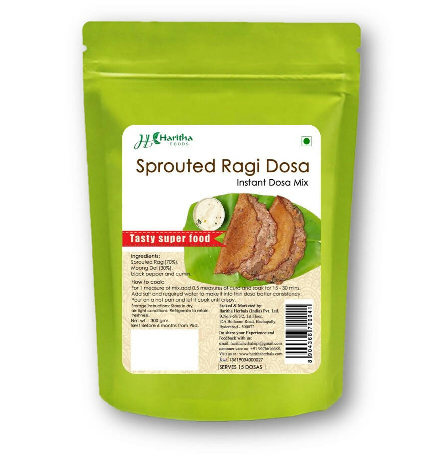 Haritha Foods Instant Sprouted Ragi Dosa Mix