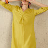 Dhiyona IE Women Solid Kurta with Trouser