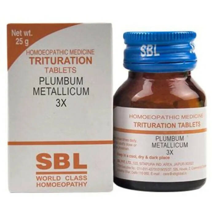 SBL Homeopathy Plumbum Metallicum Trituration Tablets