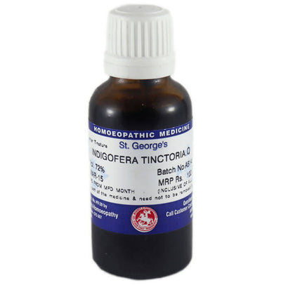 St. George's Homeopathy Indigofera Tinctoria Mother Tincture Q