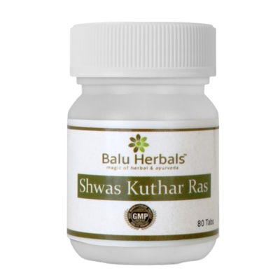 Balu Herbals Shwas Kuthar Ras Tablets