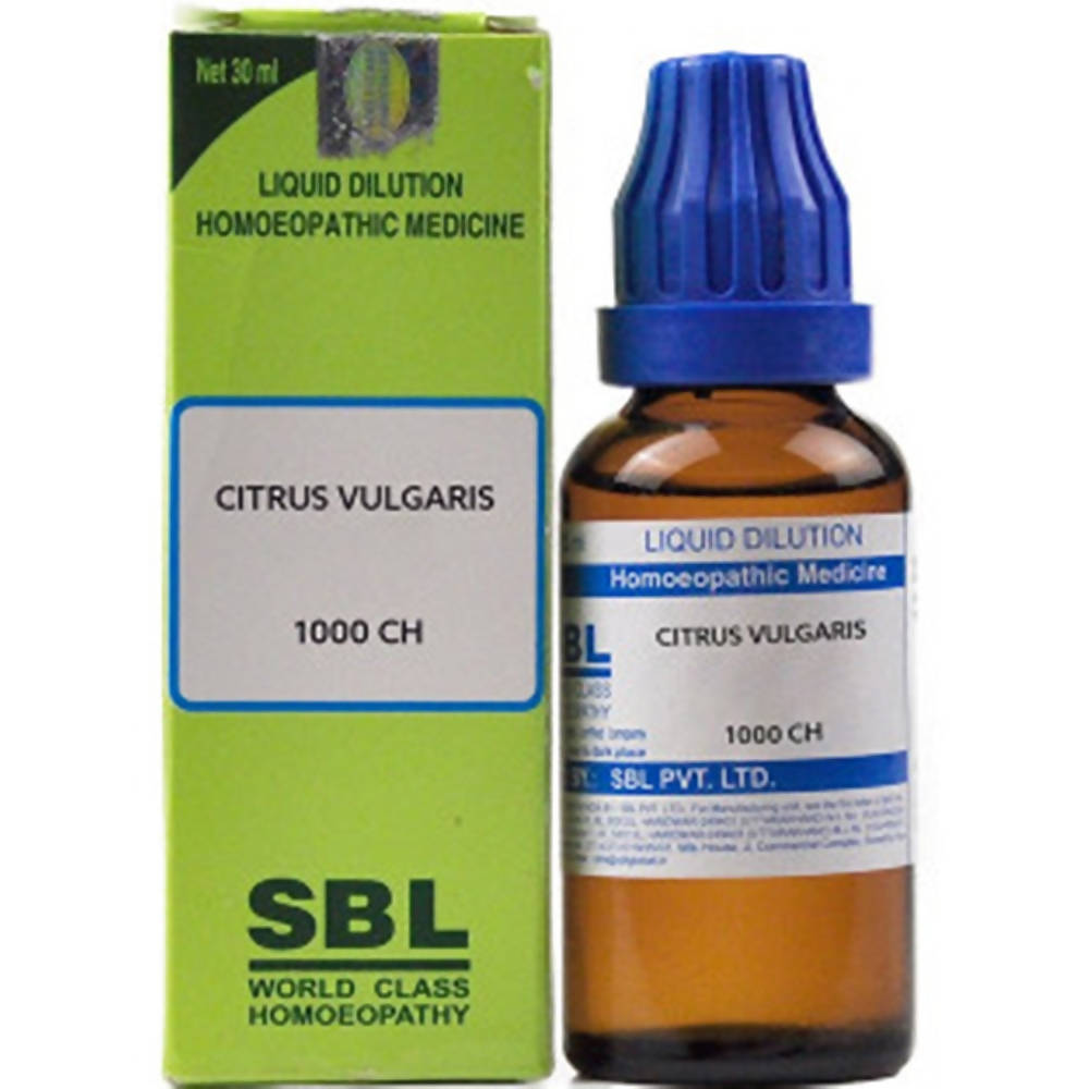 SBL Homeopathy Citrus Vulgaris Dilution
