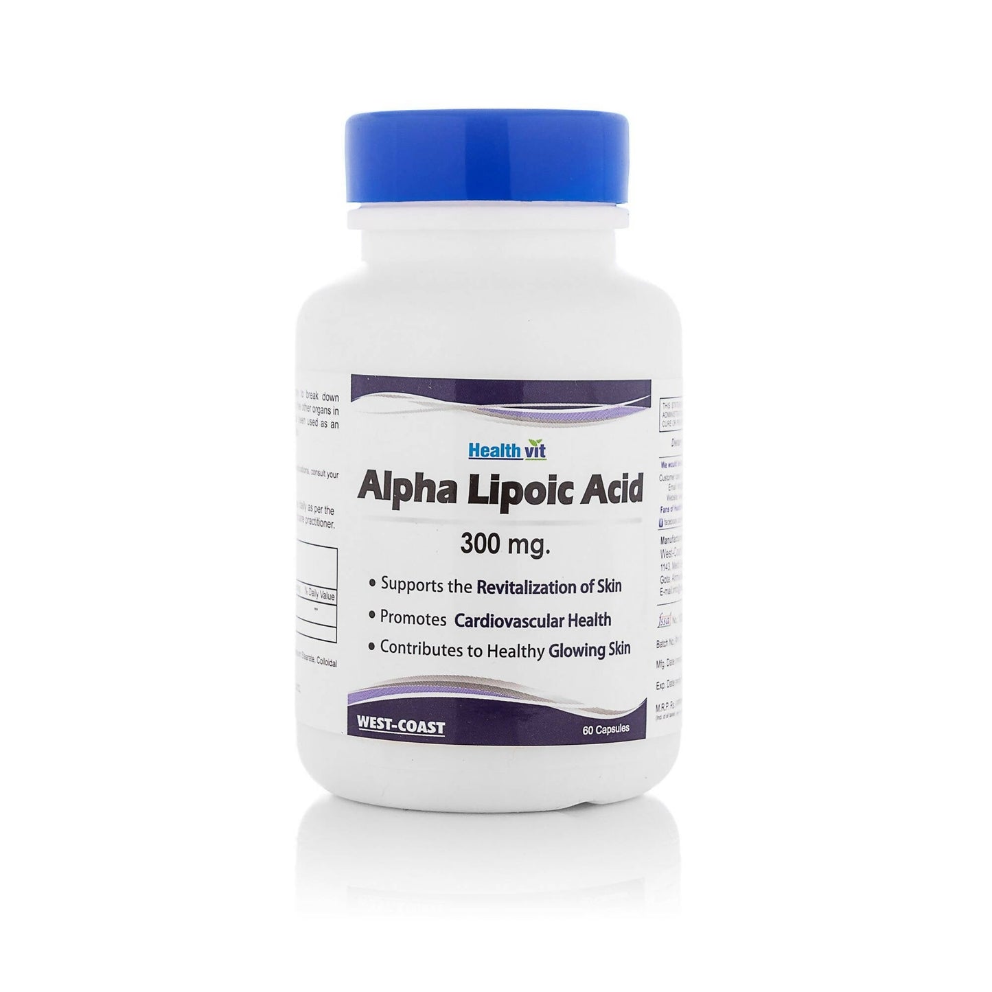 Healthvit Alpha Lipoic Acid 300mg Capsules