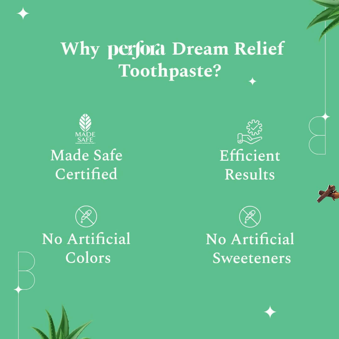 Perfora Sensitive Toothpaste - Aloe Mint - Indyancart