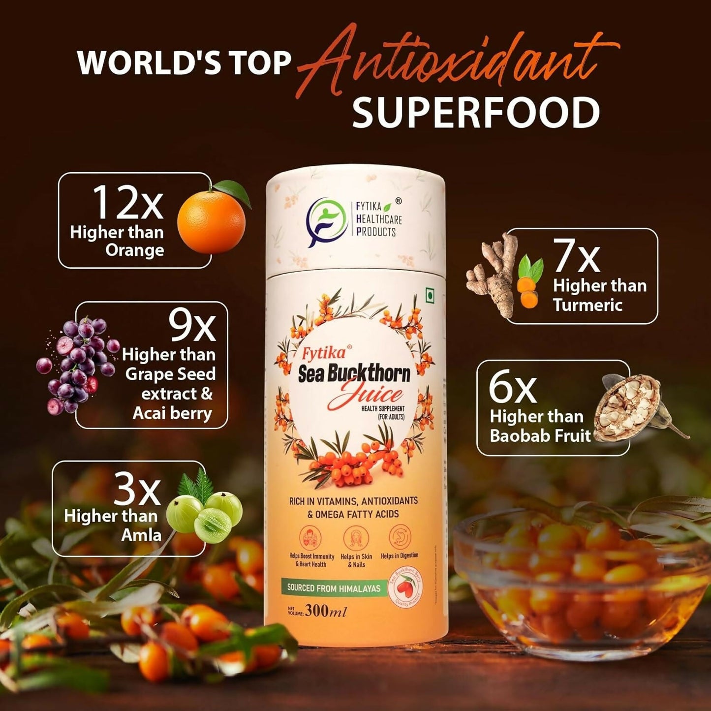 Fytika Sea Buckthorn Juice