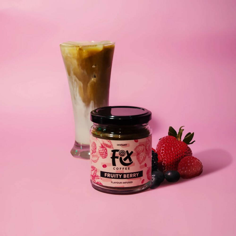 FIX Coffee Fruity Berry Instant Coffee Powder - Indyancart