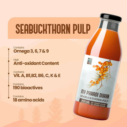 My Pahadi Dukan Himalayan Sea Buckthorn Pulp