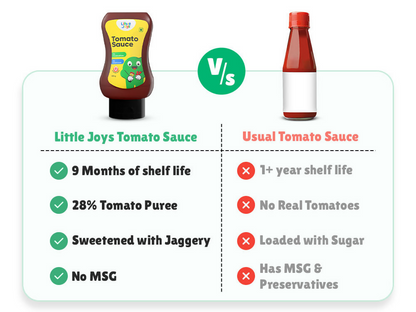 Little Joys Tomato Sauce Squeeze + Macaroni Pasta Combo